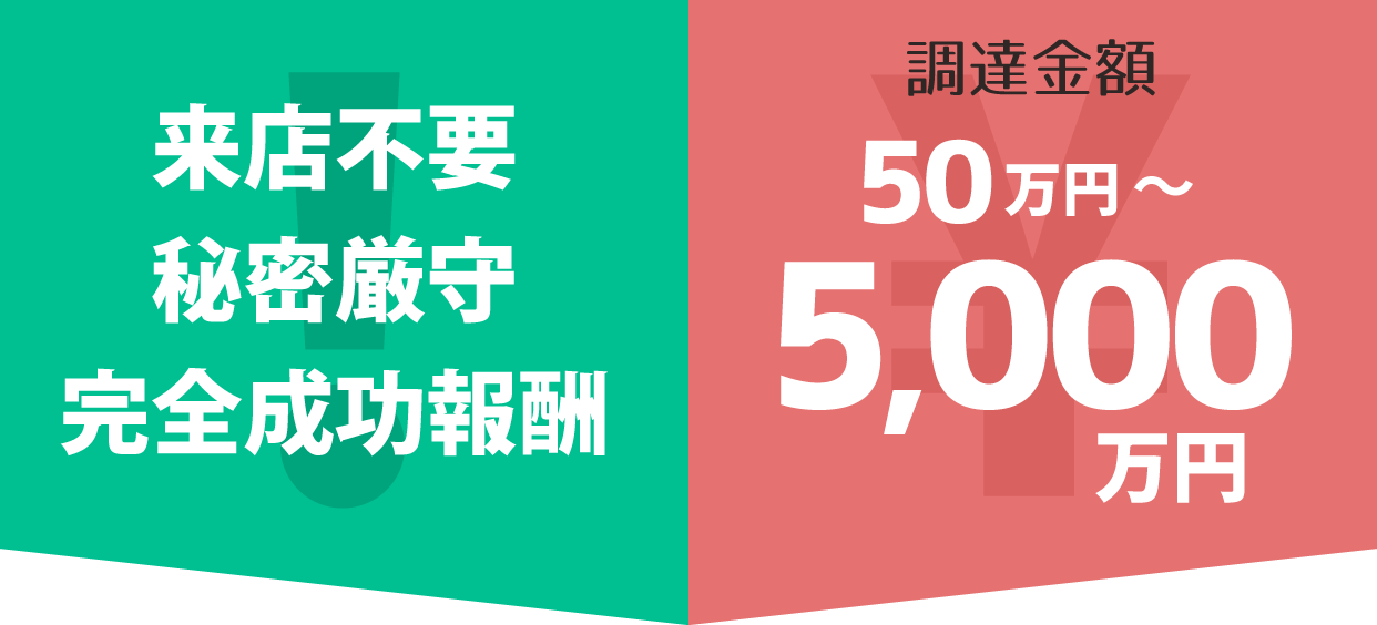 スキマ時間でスピード調達!資金繰り改善率93%!